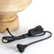 Light & Living Tafellamp Fiera - Mangohout - 25cm - excl. kap
