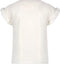 Like Flo F211-5440 - Meisjes T-shirt - Ruffle mouwen - Off white