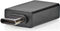 Nedis USB-C Adapter - USB 3.2 Gen 1 - USB-C Male naar USB-A Female - 5 Gbps - Zwart