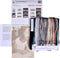 Thea Gouverneur - Borduurpakket met telpatroon - 471.05 - Voorgesorteerde DMC Garens - New York - Zwart Aida - 50 cm x 79 cm - DIY Kit
