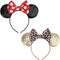 DRESHOW - Hoofdband - Muisoren met glitter en strik