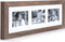XLBoom Badia Fotolijst - Collagelijst voor 3 foto's - In Hout - Walnoot - Fotoformaat 18x13cm