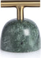 XLBoom Carry Away Paperweight - Groen Marmer - Presse Papier - RVS