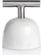 XLBoom Carry Away Paperweight - Wit Marmer - Presse Papier - RVS
