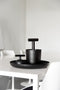 XLBoom Carry Away Paperweight - Zwart/Zwart - Presse Papier - RVS