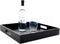 XLBoom Dienblad Zen Medium - In Hout - Zwart - 40 × 40 × 6 cm