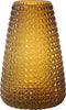 XLBoom Dim Scale Large Vaas - Glas - Voor Binnen - Amber - 19,5×19,5×30cm