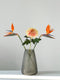 XLBoom Dim Scale Large Vaas - Glas - Voor Binnen - Grijs - 19,5×19,5×30cm
