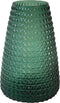 XLBoom Dim Scale Large Vaas - Glas - Voor Binnen - Groen - 19,5×19,5×30cm