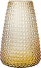 XLBoom Dim Scale Large Vaas - Glas - Voor Binnen - Licht Amber - 19,5×19,5×30cm