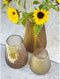XLBoom Dim Scale Medium Vaas - Glas - Voor Binnen - Licht Amber - 17,5×17,5×23cm