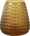 XLBoom Dim Scale Small Vaas - Glas - Voor Binnen - Amber - 15×15×16,5cm