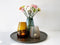 XLBoom Dim Scale Small Vaas - Glas - Voor Binnen - Grijs - 15×15×16,5cm