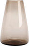 XLBoom Dim Smooth Large Vaas - Glas - Voor Binnen - Grijs - 19,5×19,5×30cm
