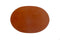 XLBoom ELLIS - Placemat ovaal - Cognac - 50x35cm