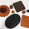 XLBoom Ellis placemat rechthoekig cognac