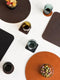 XLBoom Ellis placemat rond black