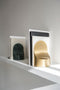 XLBoom Emoji Boekensteun - Boekenstandaard - Boekenhouder - Goud - Set van 2 - 13x 18,5cm