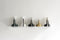 XLBoom Emoji Boekensteun - Boekenstandaard - Boekenhouder - Goud - Set van 2 - 13x 18,5cm