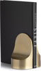 XLBoom Emoji Boekensteun - Boekenstandaard - Boekenhouder - Goud - Set van 2 - 13x 18,5cm