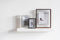 XLBoom Floating Box Fotolijst - In Hout - Wit - Fotoformaat 28x35.5cm