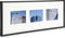 XLBoom Fotolijst Leon (3) - In Metaal - Zwart - Fotofotmaat 13 x 18 cm