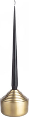 XLBoom Laps Kaarsenhouder - in Roestvrij Staal - Messing - 11 x 11 x 10,5cm
