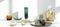 XLBoom Lima Karaf - Waterkaraf in Glas - Groen - 0,5L