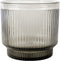 XLBoom Lima Schaal Large - Rond - Glas - Grijs - Ø 21 cm