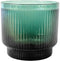 XLBoom Lima Schaal Large - Rond - Glas - Groen - Ø 21 cm