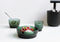 XLBoom Lima Schaal Large - Rond - Glas - Groen - Ø 21 cm