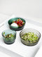 XLBoom Lima Schaal Large - Rond - Glas - Groen - Ø 21 cm