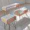 XLBoom - Metro Coffee Table Timber /Black Legs
