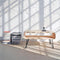 XLBoom - Metro Coffee Table Timber /Black Legs