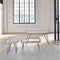 XLBoom - Metro Coffee Table Timber /Black Legs