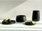XLBoom - NERO BOWL High - Pot met deksel HOOG - Zwart rubberhout - Ø13.5cm x h18cm