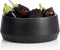 XLBoom - NERO BOWL Large - Schaal van zwart rubberhout - Ø25cm x h10cm