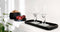 XLBoom - NERO vierkant dienblad Large - Zwart rubberhout - 30x30xh2cm