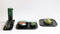 XLBoom - NERO vierkant dienblad Small - Zwart rubberhout - 20x20xh2cm