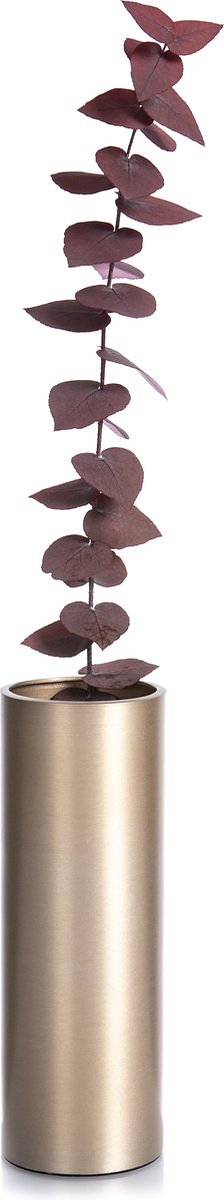 XLBoom Noella Medium Vaas - Voor Binnen - Staal - Laag Koper - 7×7×20,5cm