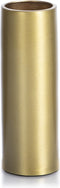 XLBoom Noella Medium Vaas - Voor Binnen - Staal - Laag Mat Messing - 7×7×20,5cm