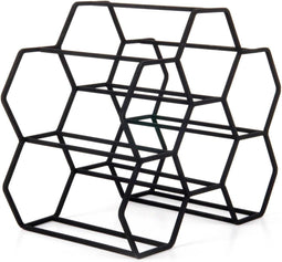 XLBoom - PICO wijnrek voor 6 flessen - ZWART - 30x18xh26cm