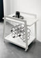 XLBoom Pico Wijnrek - Zwart - 15 Flessen - 41,5 × 18 × 47,5 cm