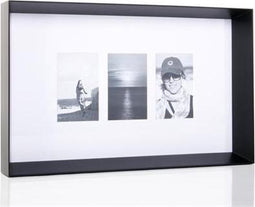 XLBoom Prado fotolijst (3) - in Hout - Zwart - Fotoformaat 10 x 15 cm
