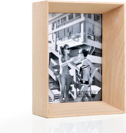 XLBoom Prado Fotolijst - in Hout - Houtkleur - Fotoformaat 13 x 18 cm