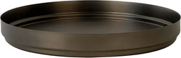 XLBoom Rondo Dienblad Medium - RVS - Rond - Zwart - Ø 45 cm