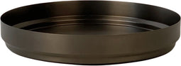 XLBoom Rondo Dienblad Small - RVS - Rond - Zwart - Ø 34 cm