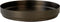 XLBoom Rondo Dienblad Small - RVS - Rond - Zwart - Ø 34 cm