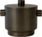 XLBoom Rondo IJsemmer - RVS - Zwart - 20 × 20 × 18 cm
