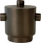 XLBoom Rondo IJsemmer Small - RVS - Zwart - 13 × 13 × 17 cm
